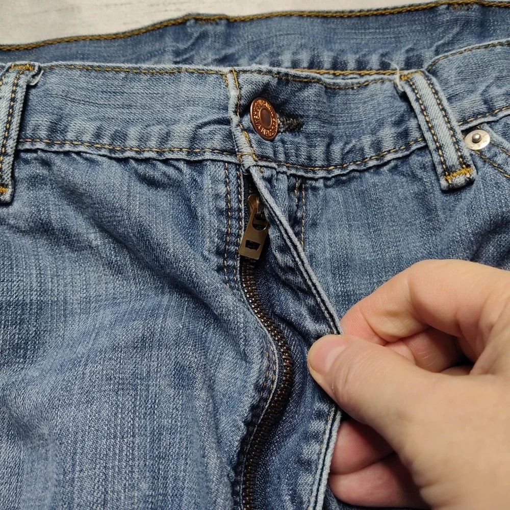 LEVIS 505 - Men‎ 40X32 Regular Straight Cotton Denim Blue Jeans